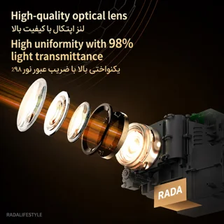 ویدئو پروژکتور رادا لایف استایل مدل PX-06 با رزولوشن Full HD 101938014